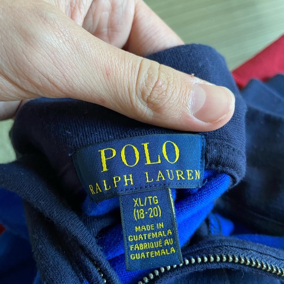 Polo striped quarter zip - Picture 3 of 3